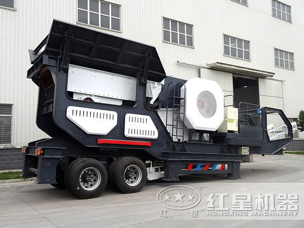 時產150噸-300噸汽車車載移動碎石機 時產150噸-300噸汽車車載移動碎石機
