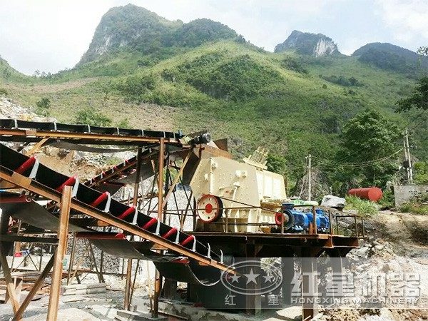 鵝卵石制砂/沙生產線現場1 鵝卵石制砂/沙生產線現場1