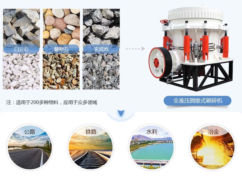 液壓圓錐破碎機介紹 液壓圓錐破碎機介紹