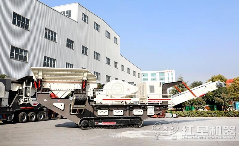 移動式機(jī)制砂設(shè)備廠家：履帶移動破