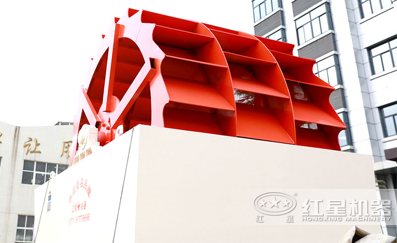 三輪輪斗式洗砂機(jī)，產(chǎn)量120-200t/h