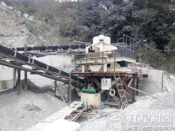 甘肅天水制砂碎石生產(chǎn)線,產(chǎn)量高,粒度好 甘肅天水制砂碎石生產(chǎn)線,產(chǎn)量高,粒度好