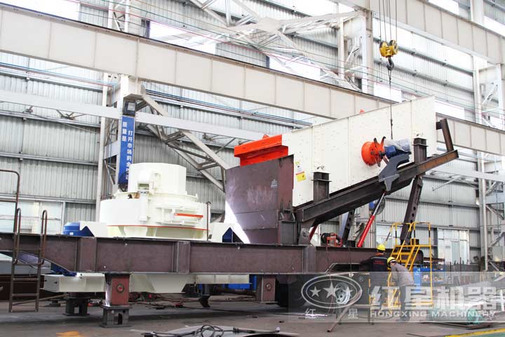 環保節能的柴油機移動碎沙機 環保節能的柴油機移動碎沙機