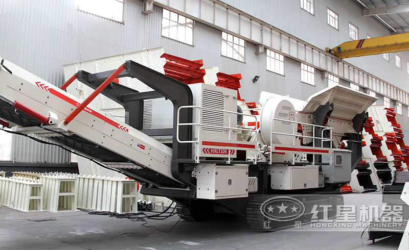 液壓移動碎石設備,綠色生產、多種組合、油電混合 液壓移動碎石設備,綠色生產、多種組合、油電混合