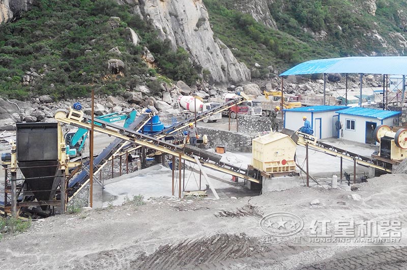 日產3500噸制砂生產線