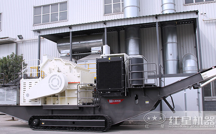 石英石履帶細(xì)碎篩分一體機,效能高節(jié)能,砂廠必備