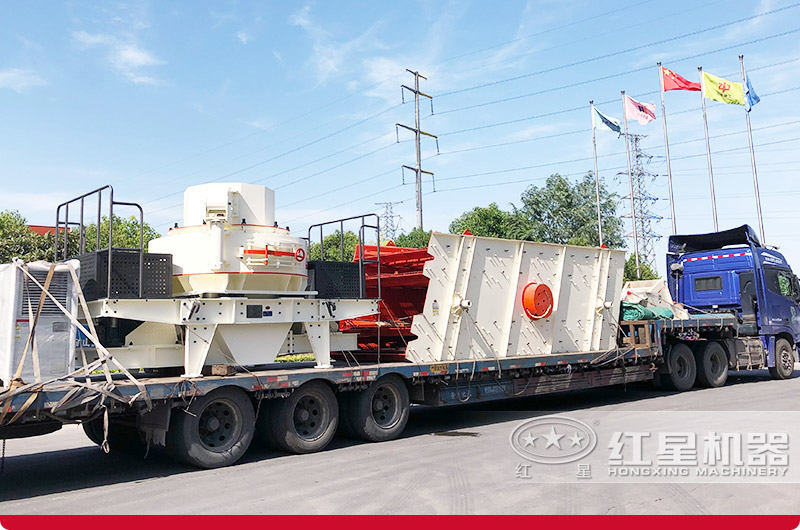 整套固定機制砂石骨料生產線設備發貨 整套固定機制砂石骨料生產線設備發貨