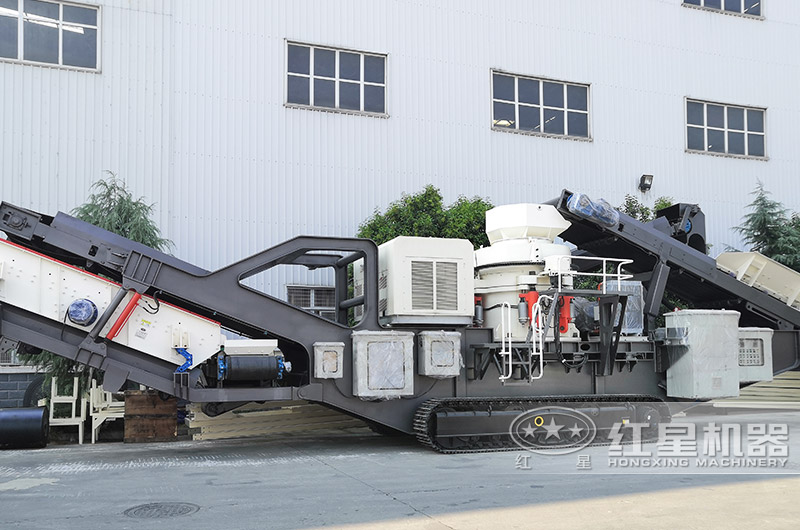 移動式液壓碎石機:配圓錐破碎機 移動式液壓碎石機:配圓錐破碎機