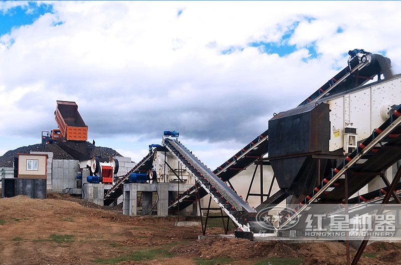 甘肅天水時(shí)產(chǎn)200噸石頭加工沙子生產(chǎn)線(xiàn)現(xiàn)場(chǎng) 甘肅天水時(shí)產(chǎn)200噸石頭加工沙子生產(chǎn)線(xiàn)現(xiàn)場(chǎng)