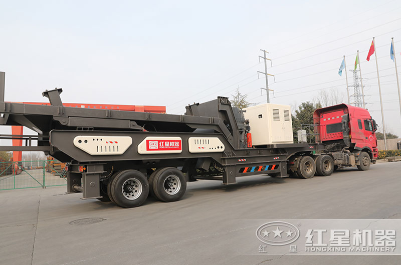 建筑垃圾移動(dòng)破碎篩分機(jī)發(fā)貨 建筑垃圾移動(dòng)破碎篩分機(jī)發(fā)貨