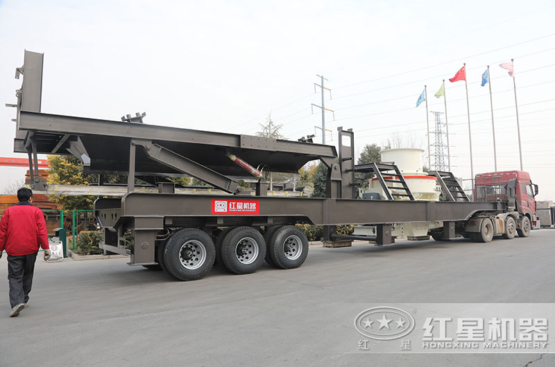 移動式碎石磨砂一體機圖片 移動式碎石磨砂一體機圖片