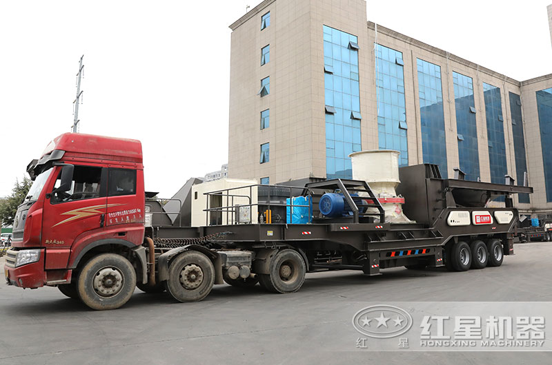 時產500噸全自動碎石機設備發(fā)貨 時產500噸全自動碎石機設備發(fā)貨