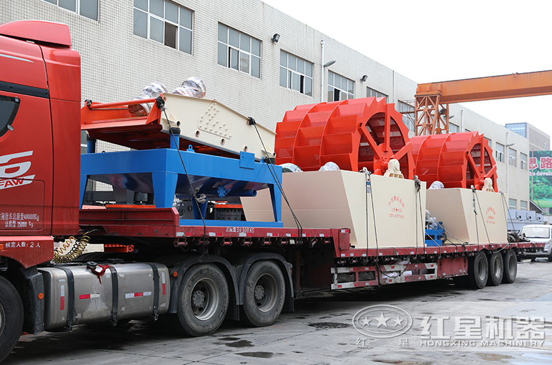 一套洗山沙設(shè)備設(shè)備發(fā)往河南焦作 一套洗山沙設(shè)備設(shè)備發(fā)往河南焦作