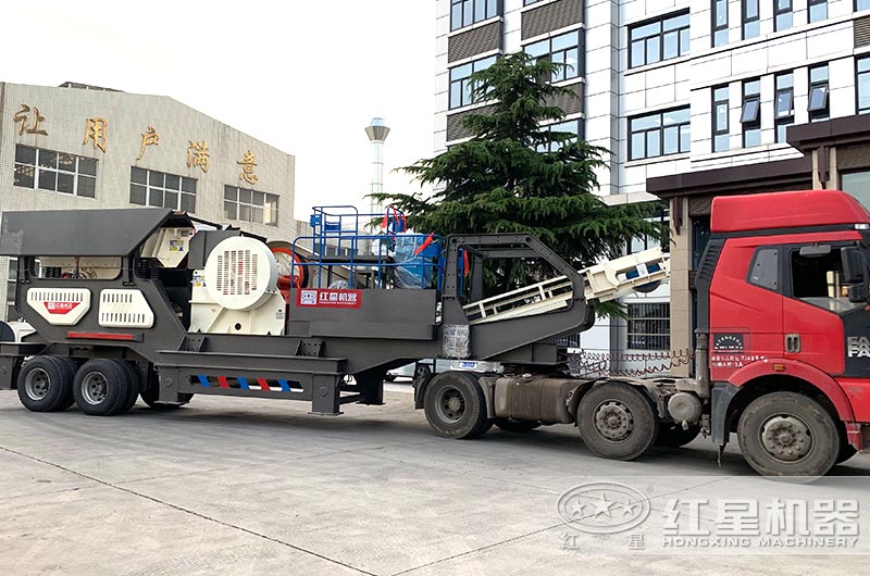 移動式建筑廢料破碎機圖片 移動式建筑廢料破碎機圖片