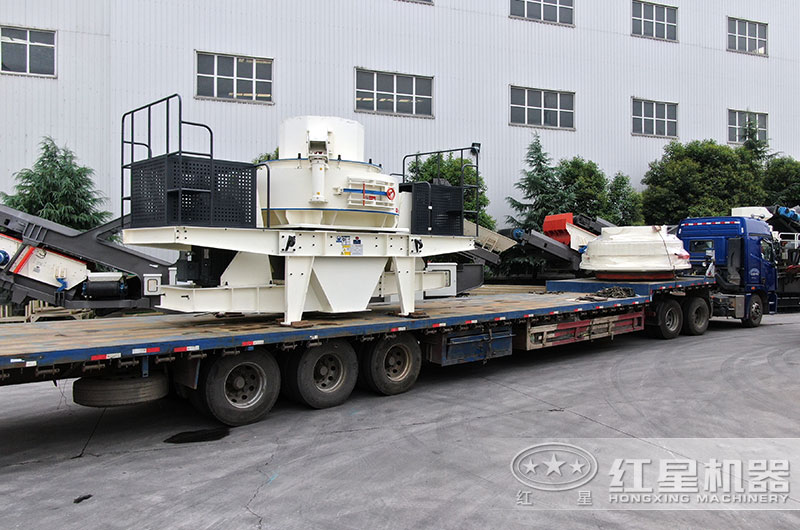 鵝卵石制砂機(jī)設(shè)備發(fā)貨中 鵝卵石制砂機(jī)設(shè)備發(fā)貨中