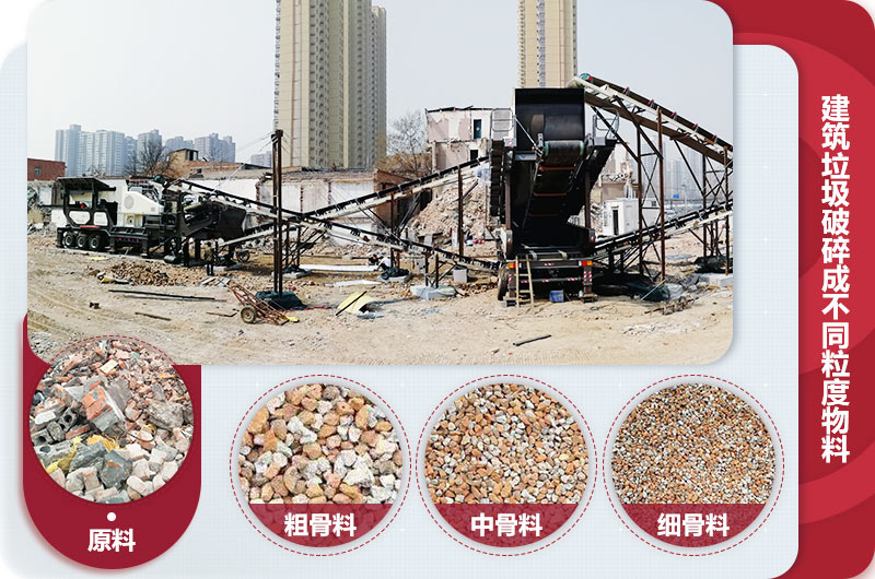 建筑垃圾破碎生產(chǎn)線 建筑垃圾破碎生產(chǎn)線