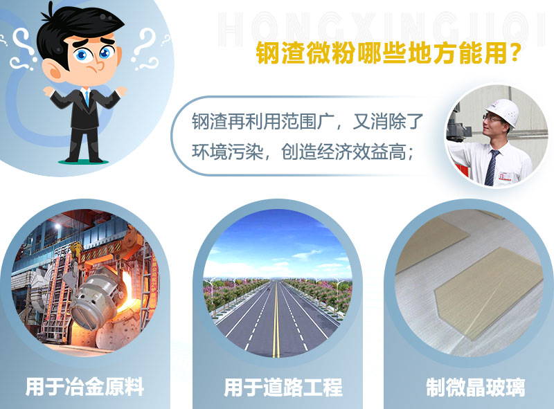 鋼渣微粉應用領域 鋼渣微粉應用領域