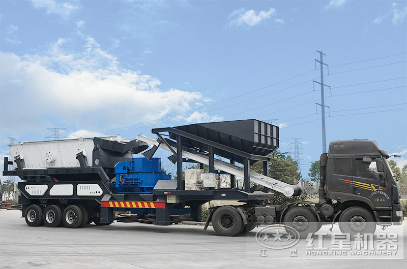 移動式磕沙機(jī) 移動式磕沙機(jī)