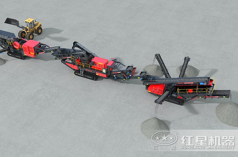 移動式破碎生產線 移動式破碎生產線
