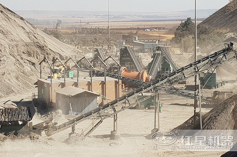 球磨機制砂加工生產客戶現場 球磨機制砂加工生產客戶現場