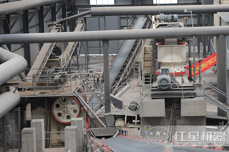 時產200噸花崗巖巖石破碎生產線 時產200噸花崗巖巖石破碎生產線