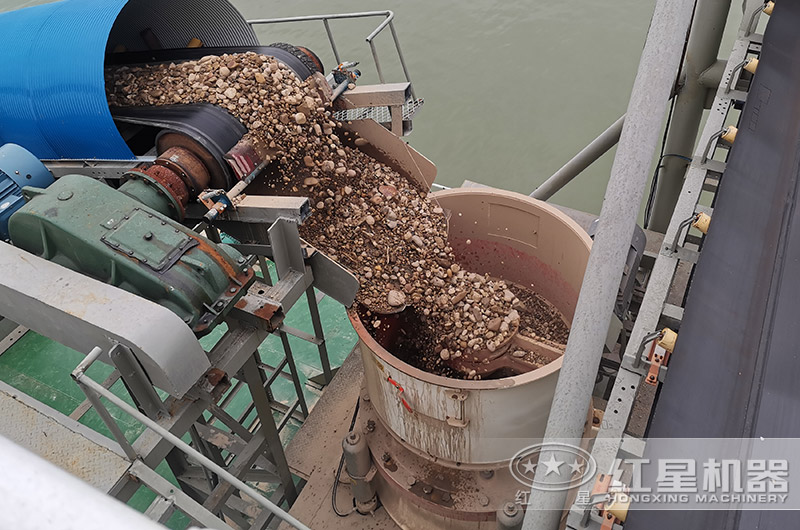 船上圓錐破現場